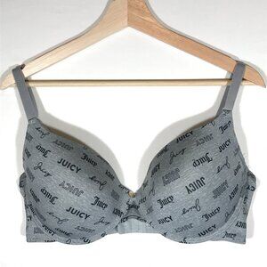 Juicy Couture Women's 40C Gray Intimate Underwire Bra